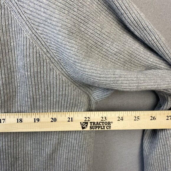 Polo Ralph‎ Lauren Sweater Men’s XXL  1/4 Zip Pullover Gray 100% Cotton RN#41381 - Picture 6 of 9